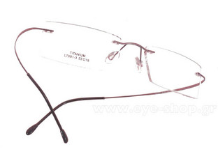 Bliss LT001 C7 Ανδρικός Σκελετός Γυαλιών Οράσεως Μεταλλικός Ασημί
