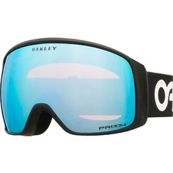 Oakley Flight Tracker L OO7104-08 Μάσκα Σκι & Snowboard Ενηλίκων Μαύρη με Φακό Καθρέπτη Μπλε