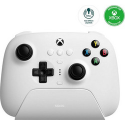 8bitdo Ultimate 3-Mode Wired Controller για PC Xbox X Android & iOS White