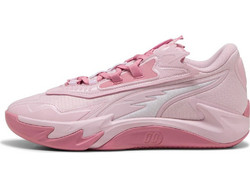 Puma Scoot Zeros II Ανδρικά Αθλητικά Παπούτσια για Μπάσκετ Ροζ 312228-01