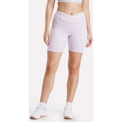 Reebok Γυναικείο Κολάν Ποδηλατικό Ψηλόμεσο Λιλά 100241905