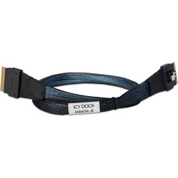 Icy Dock MB406L-B Καλώδιο Σκληρού Δίσκου mini SAS to Mini SAS 0.5m Black
