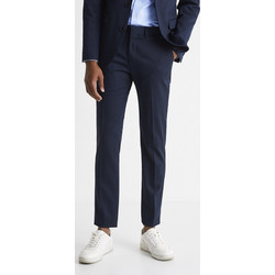 Celio Ανδρικό Παντελόνι Ελαστικό Κανονική Εφαρμογή Navy Μπλε C-RODIAMOND