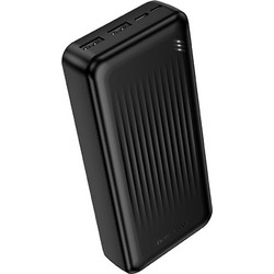 Borofone BJ78A Clever Power Bank 20000mAh 10W με 2 Θύρες USB-A Black