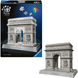 Puzzle Ravensburger Η Αψίδα Του Θριάμβου Night Edition Led 3D 216 Κομμάτια