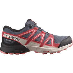 Salomon Speedcross Παιδικά Αθλητικά Παπούτσια Ανθρακί Ροζ Φούξια L478566