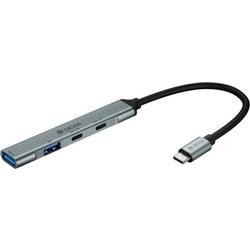 Devia EC707 USB Hub 3.0 USB-C με 4 Θύρες USB-A / USB-C