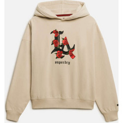 Superdry Γυναικείο Αθλητικό Φούτερ Μπεζ W2012416A