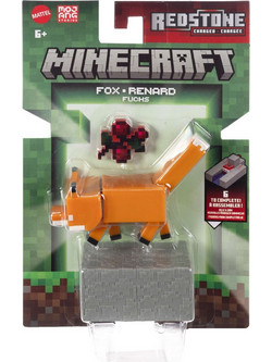 Mattel Minecraft Redstone Charged Fox