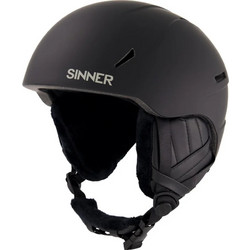 Sinner Crest Κράνος Σκι & Snowboard Μαύρο