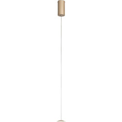 Ondaluce SO.SANTOS/PC-ORO Κρεμαστό Φωτιστικό Οροφής Μονόφωτο LED με Θερμό Λευκό Φως