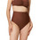 Triumph Κορσές Slip Σύσφιξης χωρίς Ραφές Καφέ 10209535-6719