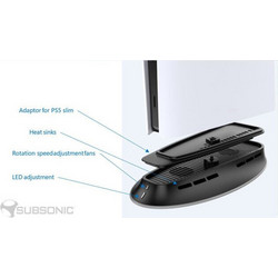 Subsonic Led Βάση Στήριξης με Ψύξη για PS5