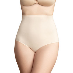 Bye Bra Κορσές Slip Σύσφιξης χωρίς Ραφές Μπεζ D-228322
