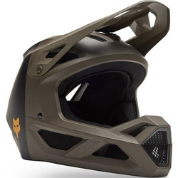 Fox Rampage 5050 CE/CPSC Κράνος Ποδηλάτου Βουνού / Downhill / BMX / Dirt Full Face MIPS Καφέ Μαύρο