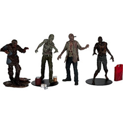 McFarlane The Walking Dead 4-Pack Walkers 13cm