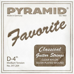 Pyramid Favorite Χορδή Κλασικής Κιθάρας D Medium Tension