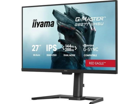 iiyama G-Master GB2771UHSU-B1 IPS HDR Gaming Monitor 27" 3840x2160 4K UHD 144Hz 0.8ms