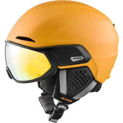 Alpina Alto Visor Q-Lite Κράνος Σκι & Snowboard Πορτοκαλί
