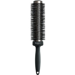 Balmain XL Θερμική Βούρτσα Μαλλιών για Ίσιωμα Μαύρη 43mm
