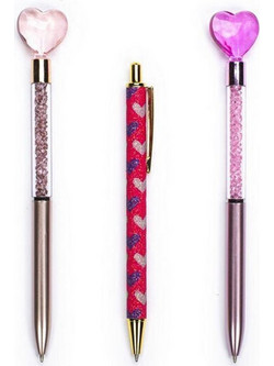 Tri-Coastal Design Posh Pop Lovely Σετ Στυλό Διαρκείας Μπλε 3τμχ 1039