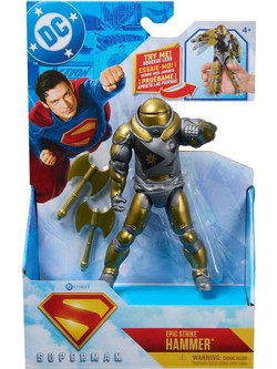 Spin Master DC Superman Epic Strike Hammer Φιγούρα Δράσης για 4+ Ετών 15cm