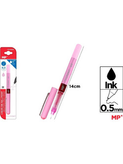MP Στυλό Διαρκείας 0.5mm Ροζ PE240RO-S