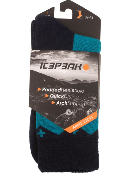 Icepeak Idstein Ανδρικές Κάλτσες Ψηλές με Σχέδια Navy Μπλε 58881500-339