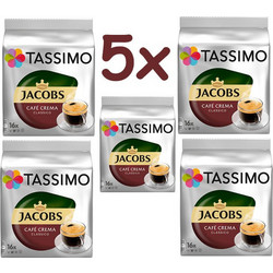 Tassimo Κάψουλες Espresso Crema Classico Συμβατές με Μηχανή Tassimo 40τμχ