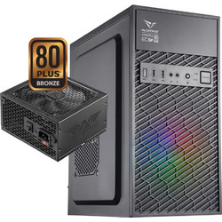 Alcatroz Azzura Millenia Eco Air 1 Black Gaming Midi Tower Κουτί Υπολογιστή RGB