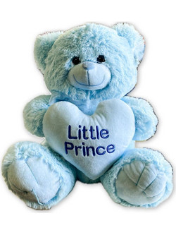 Doly Toys Αρκουδάκι Little Prince Μπλε 35cm 501532-35-B