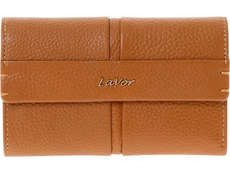 Lavor Μεγάλο Δερμάτινο Γυναικείο Πορτοφόλι RFID με Clip Ταμπά 1-6157