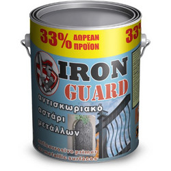 Superlux IRON GUARD Αντισκωριακό Αστάρι Μαύρο 1lt