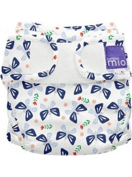 Bambino Mio Touco Αντηλιακό UV Βρεφικό Μαγιό Μπλούζα για Κορίτσι Λευκό Navy Μπλε