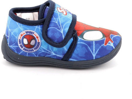 Adam's Marvel Spider-Man Χειμερινές Παιδικές Παντόφλες Μποτάκια για Αγόρι Navy Μπλε Κόκκινες 904-25515