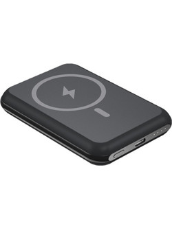 Energizer QM5000 Wireless Magsafe Power Bank 5000mAh 15W με Θύρα USB-C Black