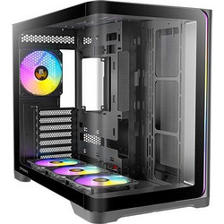 Antec C5 Curve Black Gaming Midi Tower Κουτί Υπολογιστή RGB με Πλαϊνό Παράθυρο