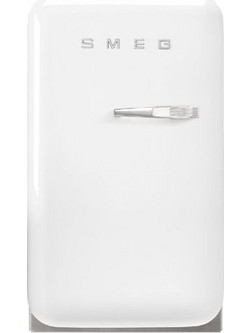 Smeg 50's Style FAB5LWH6 Retro Ψυγείο Συντήρηση 34lt Υ72.5xΠ40.4xΒ50cm Λευκό