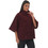 PNN Nightwear Γυναικεία Ρόμπα Χειμωνιάτικη Fleece Μπορντό 1252-0050-1