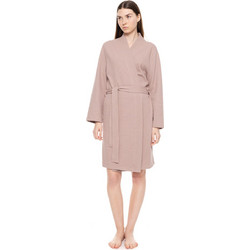 Pink Label Γυναικεία Ρόμπα Χειμωνιάτικη Βαμβακερή Nude WN-1239
