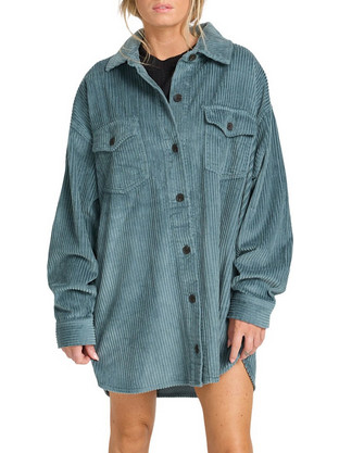 Billabong Winter Ocean Mini Καθημερινό Φόρεμα Σεμιζιέ Βεραμάν EBJWD00149-SLB