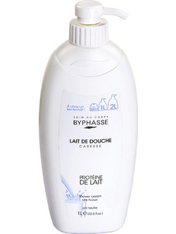 Byphasse Milk Protein Κρεμώδες Αφρόλουτρο 1lt