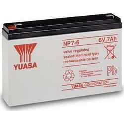 Yuasa NP7-6 Μπαταρία VRLA-AGM 6V 7Ah