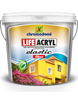Chromodomi Life Acryl Τσιμεντόχρωμα Βάση Elastic Fiber TR 0.9lt