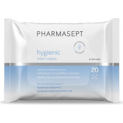 Pharmasept Hygienic Μαντηλάκια Ευαίσθητης Περιοχής 20τμχ