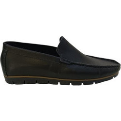 NiceStep Ανδρικά Μοκασίνια Loafers Δερμάτινα Μαύρα 179