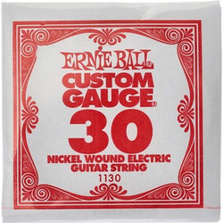 Ernie Ball 1130 Σετ 6 Χορδές Ηλεκτρικής Κιθάρας Nickel Plated Steel 30"
