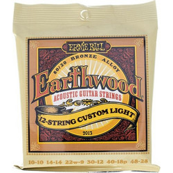 Ernie Ball Earthwood 2013 Σετ 6 Χορδές Ακουστικής Κιθάρας 10-48" Custom Light Tension