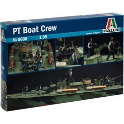 Italeri Elco 80 PT Boat Crew Συναρμολογούμενο Πλαστικό Μοντέλο Καραβιού 1:35
