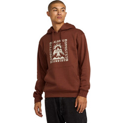 RVCA Ανδρικό Φούτερ με Κουκούλα & Τσέπες Καφέ 23A413511-RDE